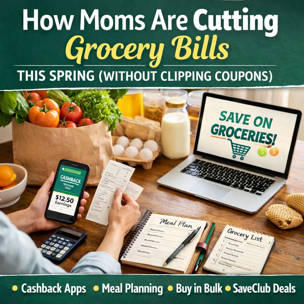 How Moms Are Cutting Grocery Bills This Spring (Without Clipping Coupons)